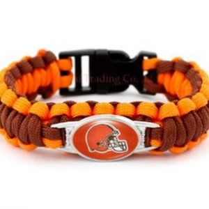 CLEVELAND BROWNS NFL Paracord Bracelet NEW
